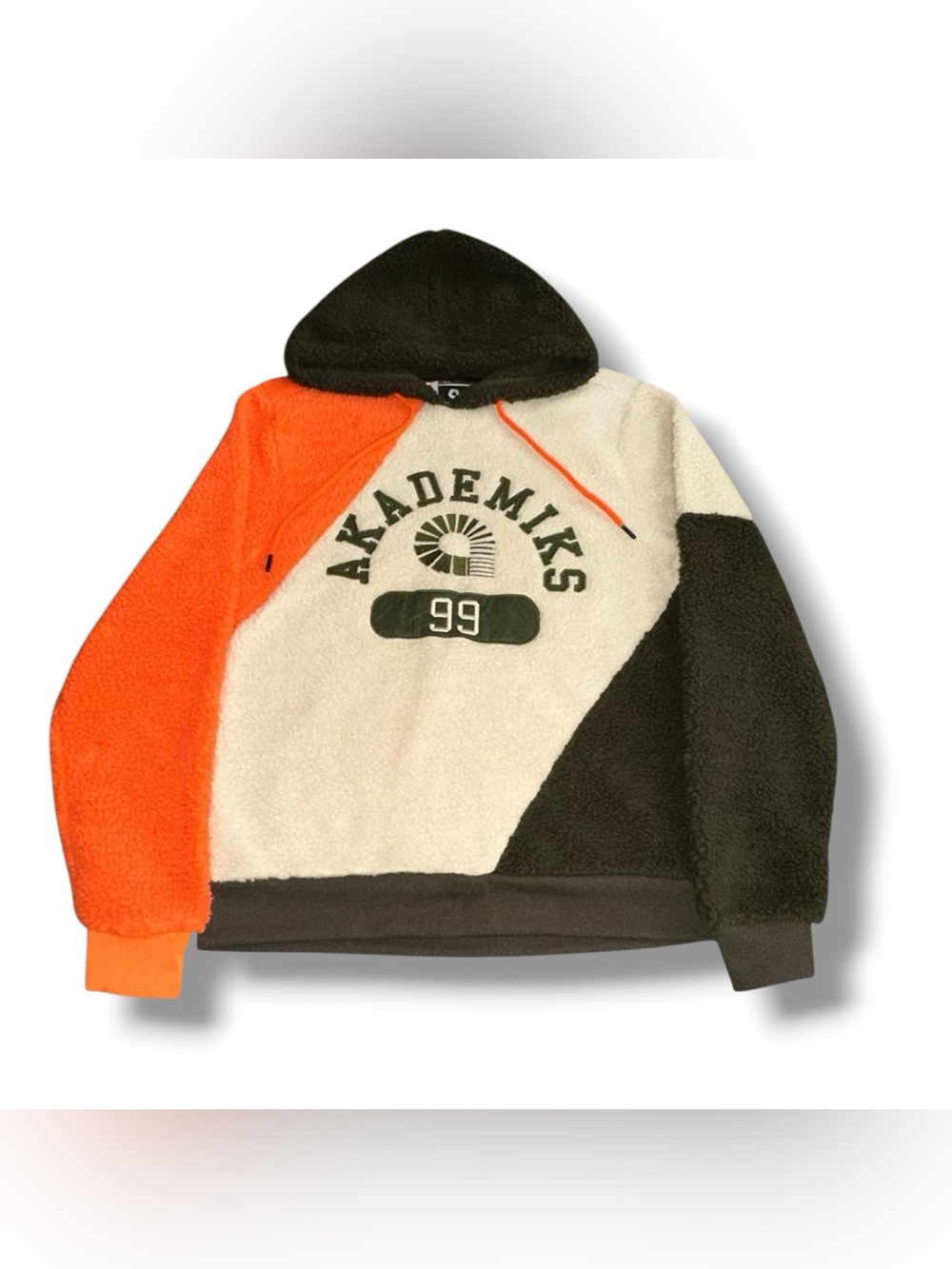 Men’s Akademiks Color Block Fleece Hoodie